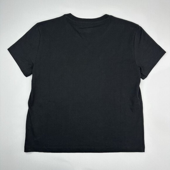 Everlane Women's NWOT Black Organic Cotton Short Sleeve Box-Cut‎ Tee XS/C35.25 - Picture 6 of 14